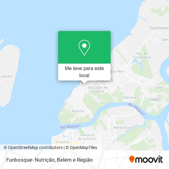 Funbosque- Nutrição mapa