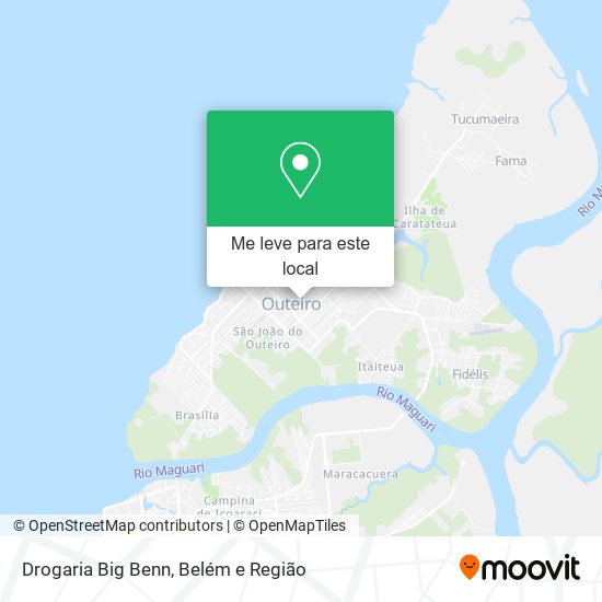 Drogaria Big Benn mapa