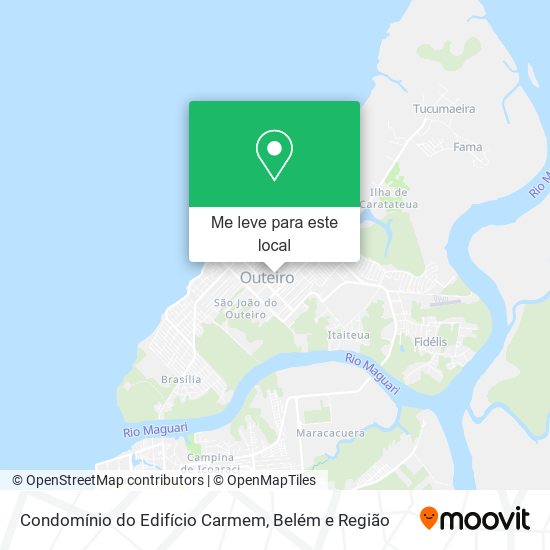 Condomínio do Edifício Carmem mapa