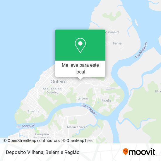 Deposito Vilhena mapa