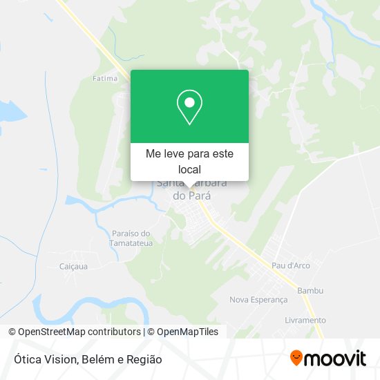 Ótica Vision mapa