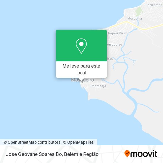 Jose Geovane Soares Bo mapa