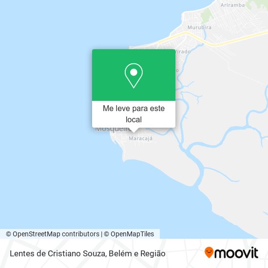 Lentes de Cristiano Souza mapa