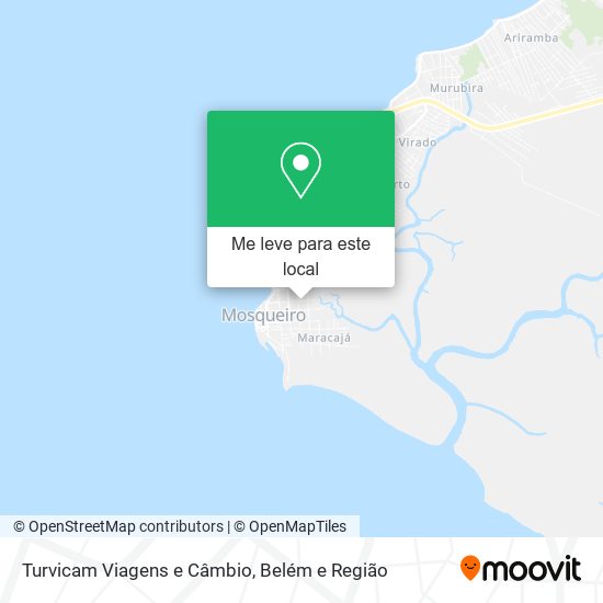 Turvicam Viagens e Câmbio mapa