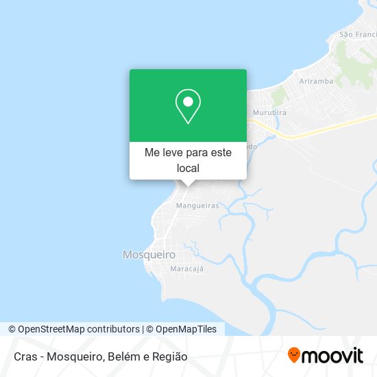 Cras - Mosqueiro mapa