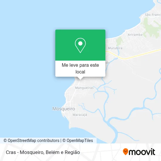 Cras - Mosqueiro mapa