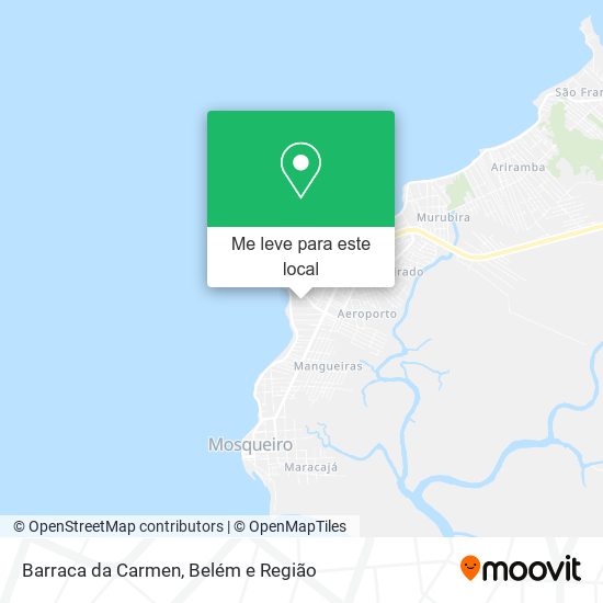 Barraca da Carmen mapa