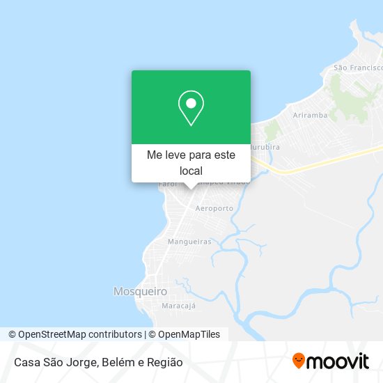 Casa São Jorge mapa