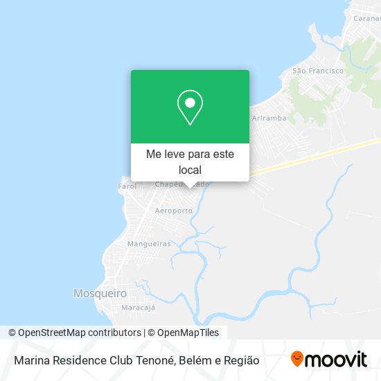 Marina Residence Club Tenoné mapa