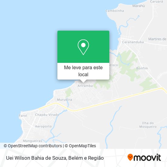 Uei Wilson Bahia de Souza mapa