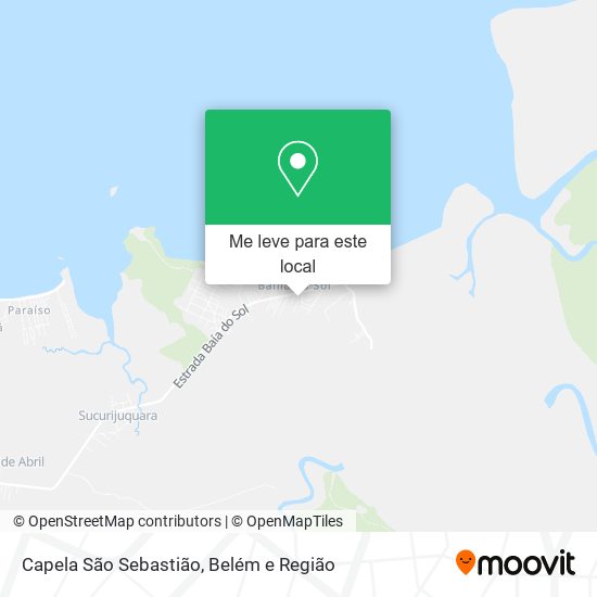 Capela São Sebastião mapa