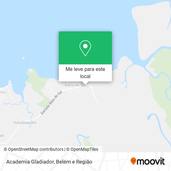 Academia Gladiador mapa