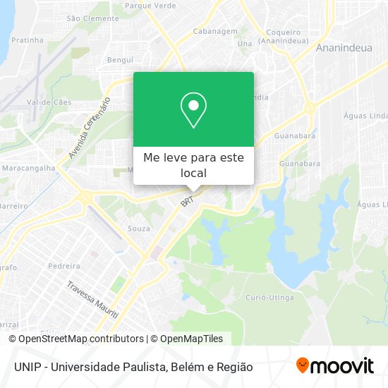 UNIP - Universidade Paulista mapa