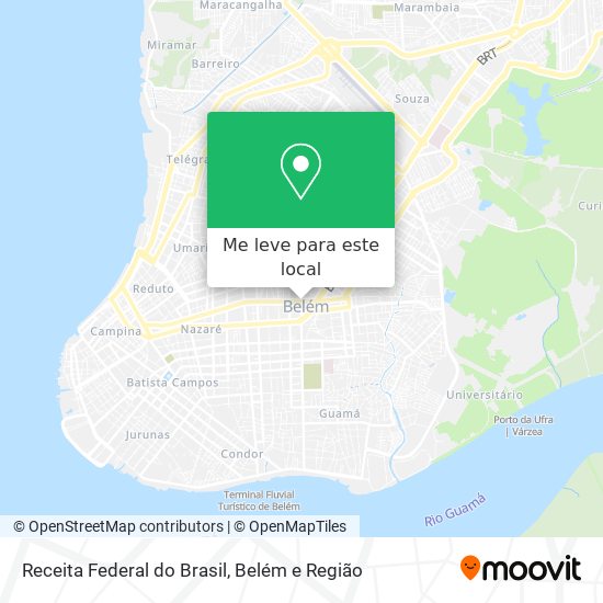 Receita Federal do Brasil mapa