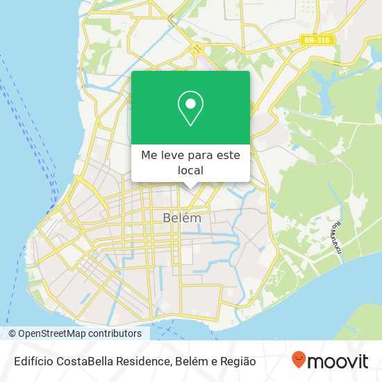 Edifício CostaBella Residence mapa