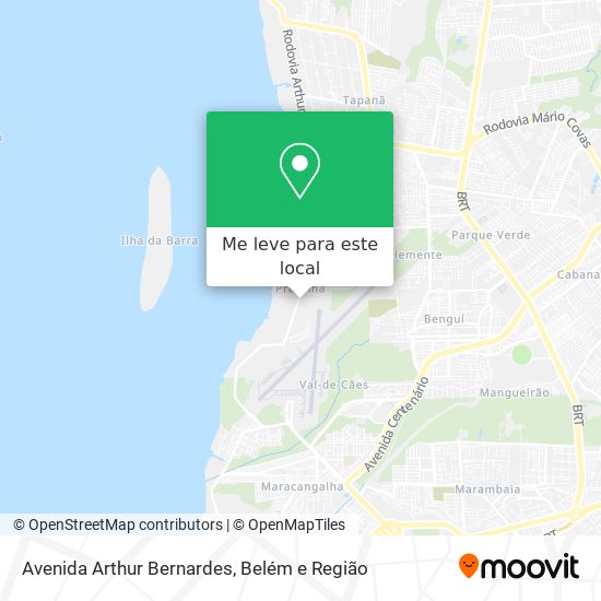 Avenida Arthur Bernardes mapa