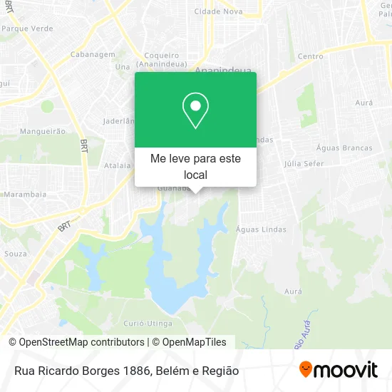 Rua Ricardo Borges 1886 mapa