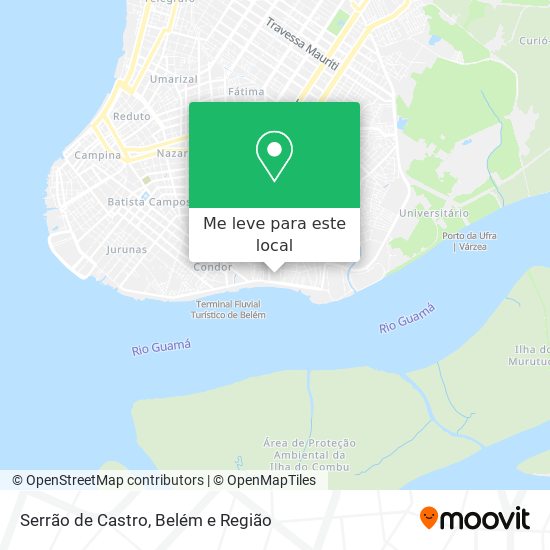 Serrão de Castro mapa