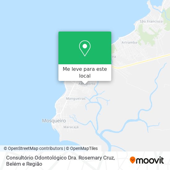 Consultório Odontológico Dra. Rosemary Cruz mapa