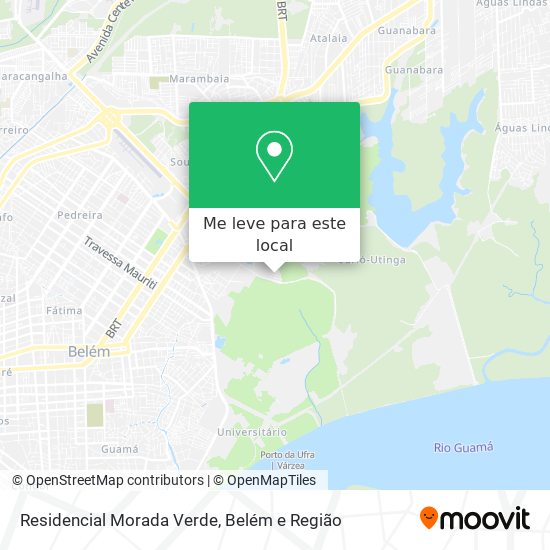 Residencial Morada Verde mapa