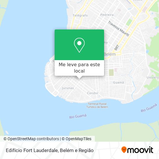 Edifício Fort Lauderdale mapa