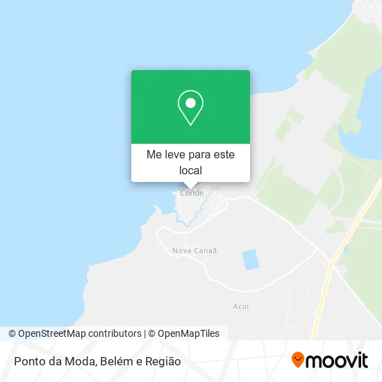 Ponto da Moda mapa