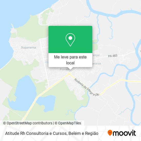 Atitude Rh Consultoria e Cursos mapa