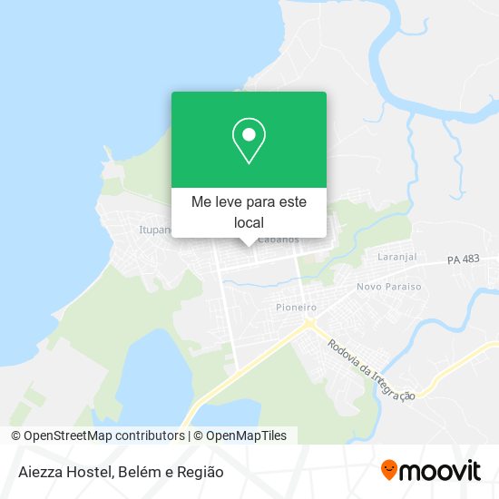 Aiezza Hostel mapa