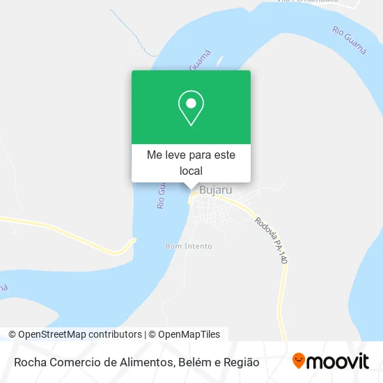 Rocha Comercio de Alimentos mapa