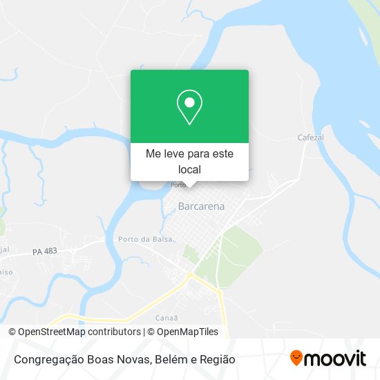 Congregação Boas Novas mapa