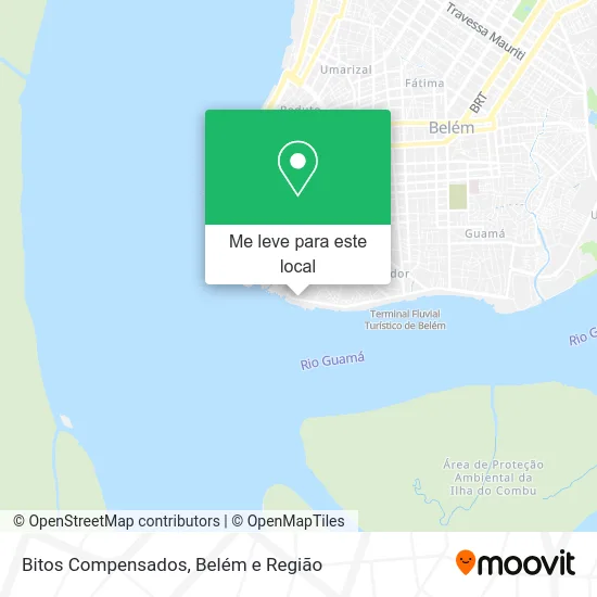 Bitos Compensados mapa