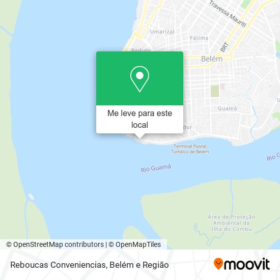 Reboucas Conveniencias mapa