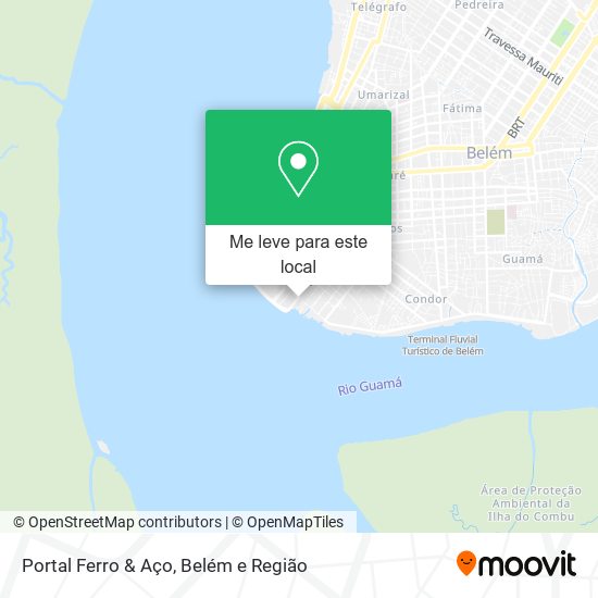 Portal Ferro & Aço mapa