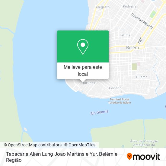 Tabacaria Alien Lung Joao Martins e Yur mapa