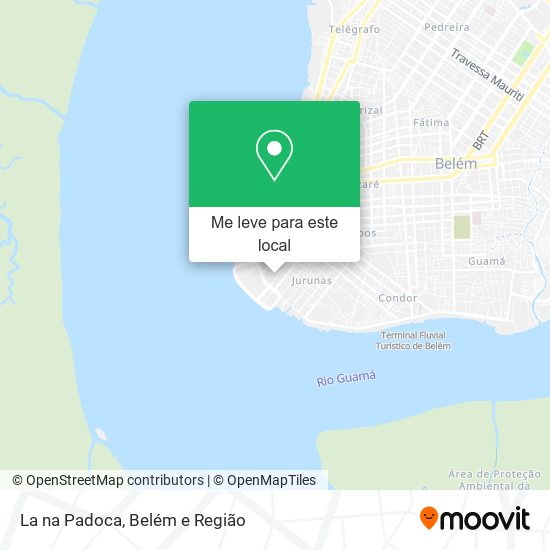 La na Padoca mapa