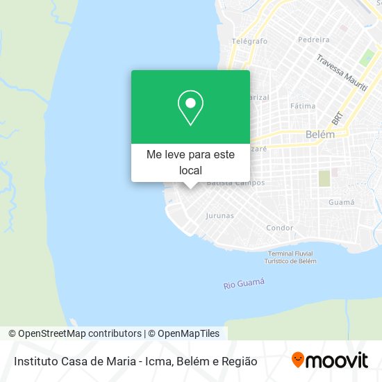 Instituto Casa de Maria - Icma mapa