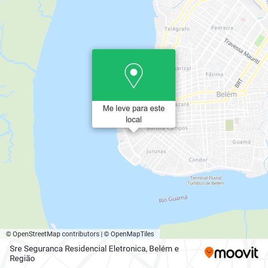 Sre Seguranca Residencial Eletronica mapa