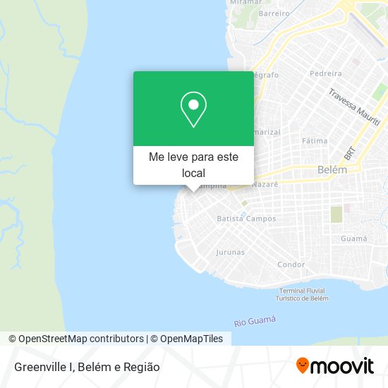 Greenville I mapa