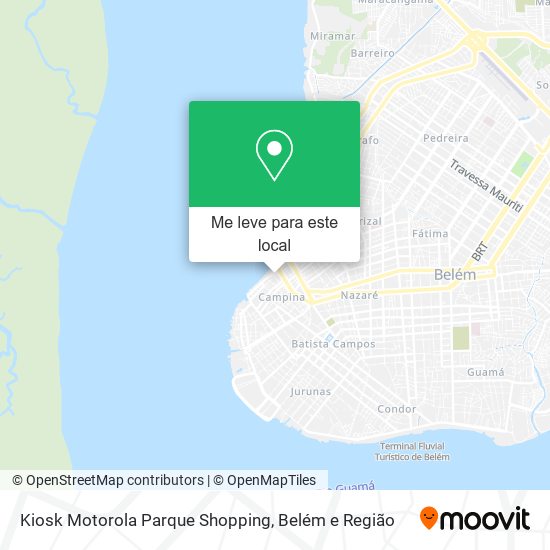 Kiosk Motorola Parque Shopping mapa