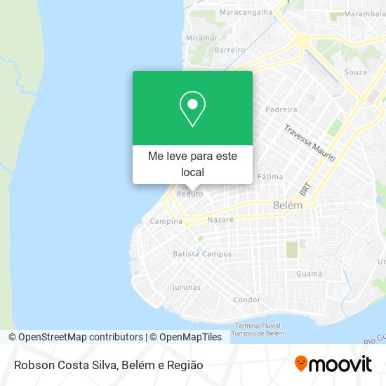Robson Costa Silva mapa