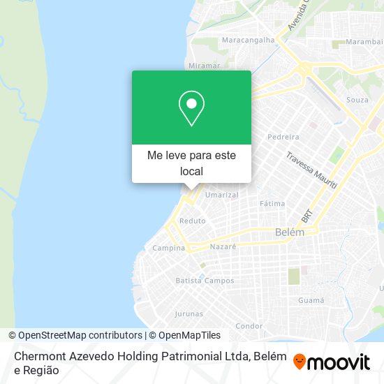 Chermont Azevedo Holding Patrimonial Ltda mapa