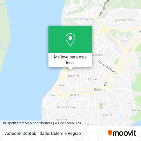 Astecon Contabilidade mapa