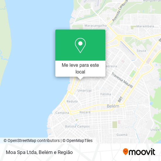 Moa Spa Ltda mapa