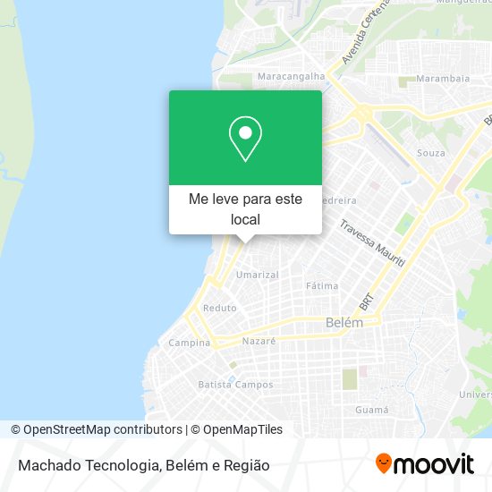 Machado Tecnologia mapa