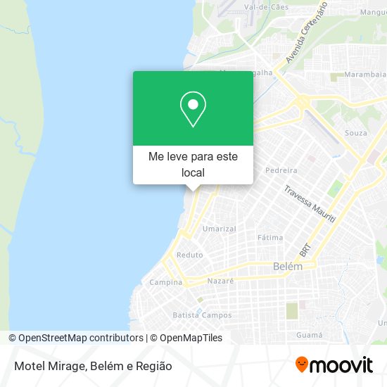 Motel Mirage mapa