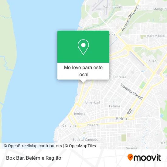 Box Bar mapa