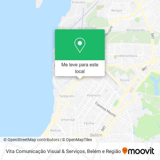Vita Comunicação Visual & Serviços mapa