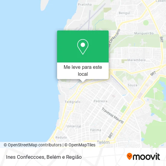 Ines Confeccoes mapa