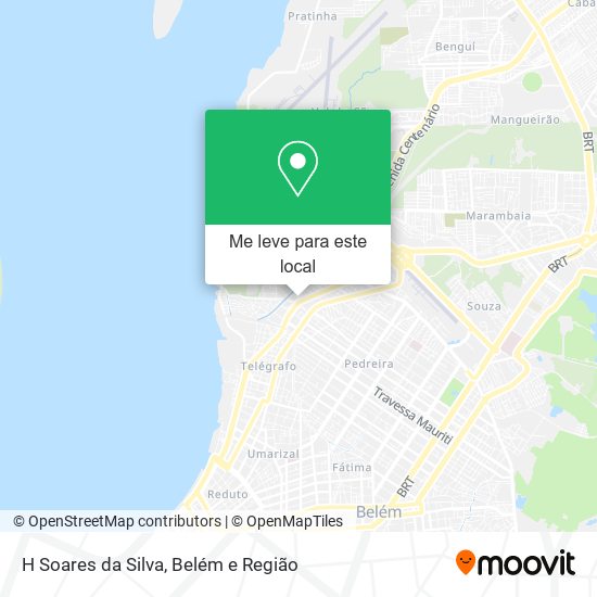 H Soares da Silva mapa