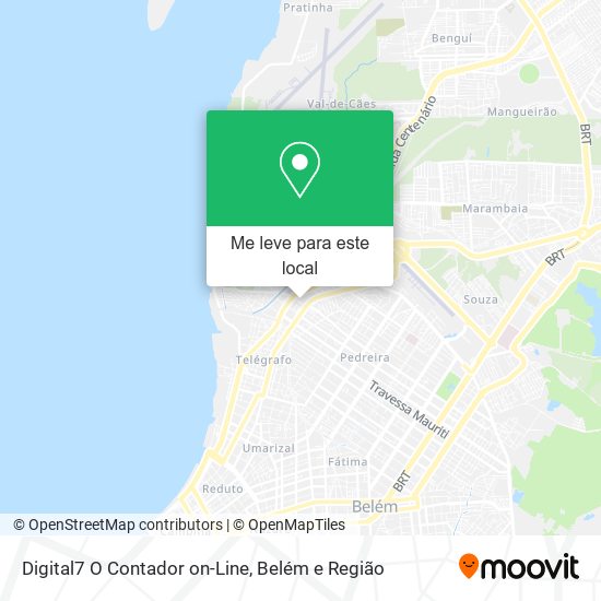 Digital7 O Contador on-Line mapa